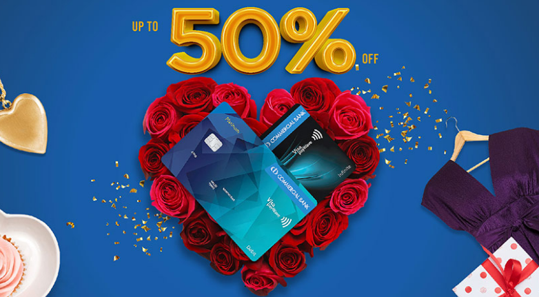 Valentine Week - Commercial Bank Credit Card offers